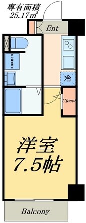 S-RESIDENCE新御徒町Westの物件間取画像
